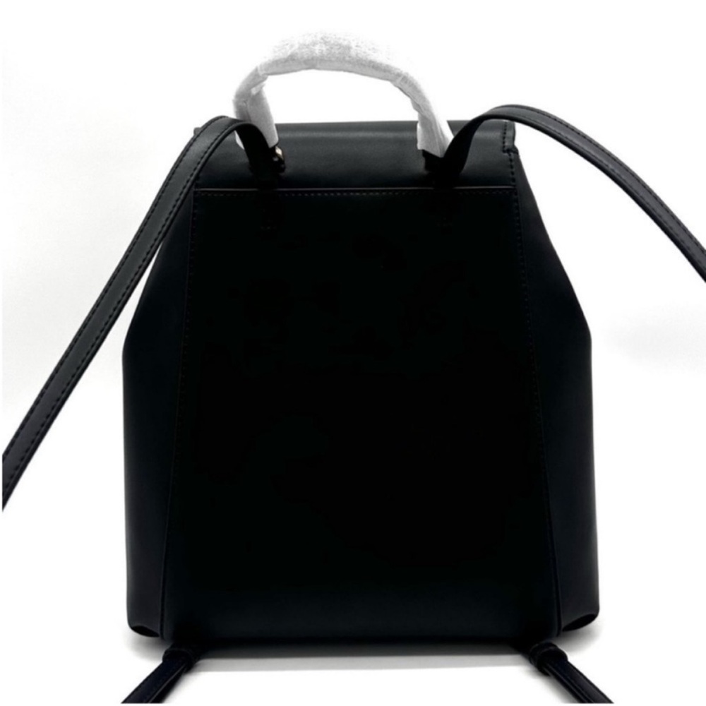 Michael Kors Black Leather
Backpack with Gold Hardware - Picture 10 of 14